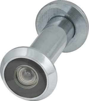 Глазок дверной противопожарный, оптика стекло DV-PRO 3/100-60/BR/HD (DVG3/HD) CP хром